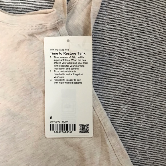 LLL Time to Restore Tank (heathered dune) - Picture 7 of 8